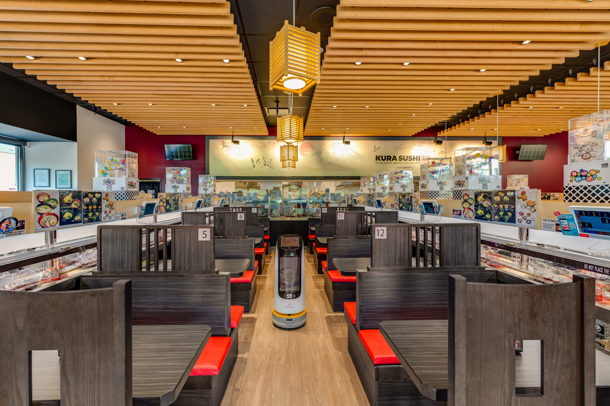 Kura Sushi Interior Smith Haven Mall